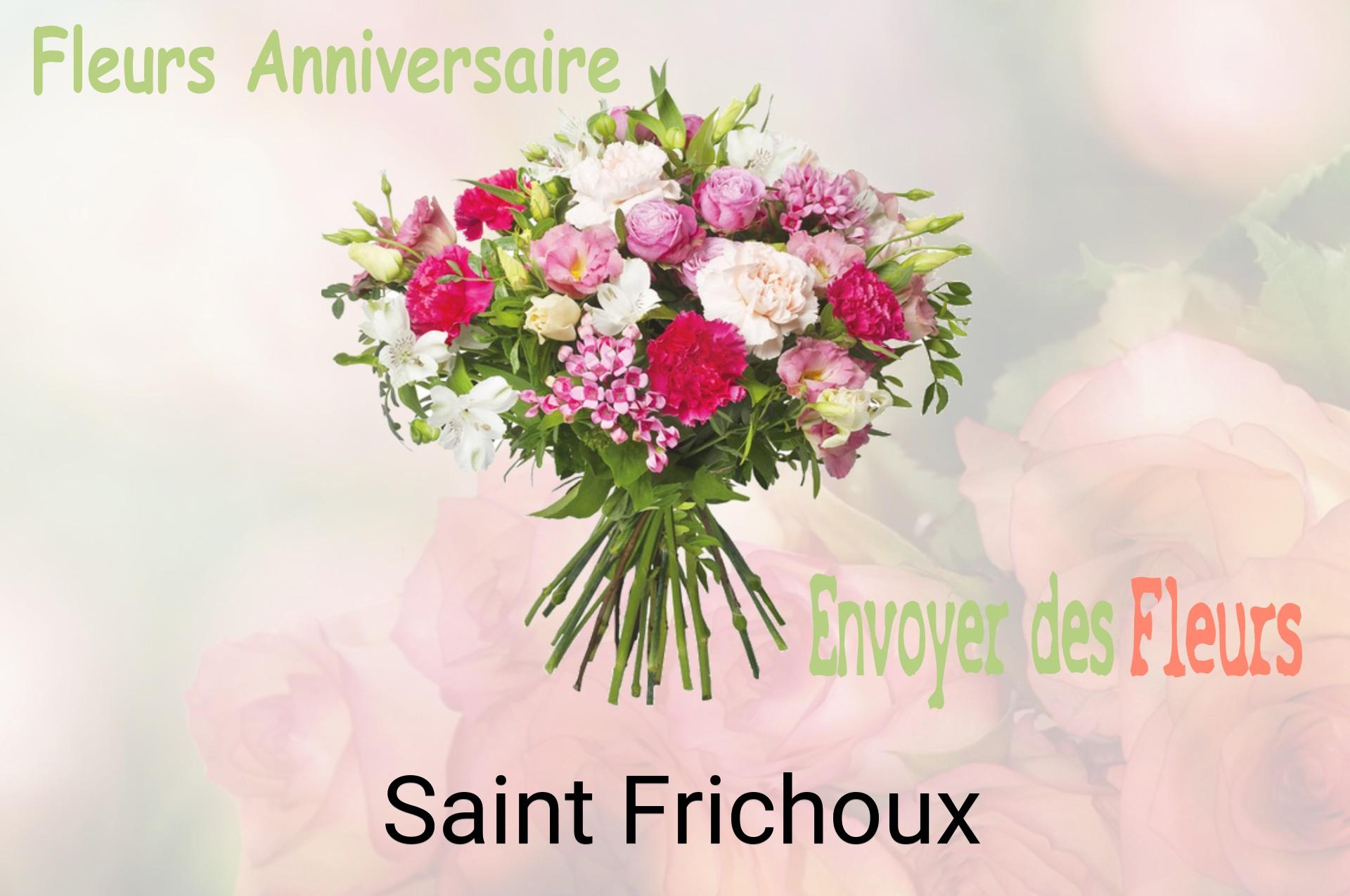 Bouquet de fleurs d’anniversaire livré à Saint-Frichoux